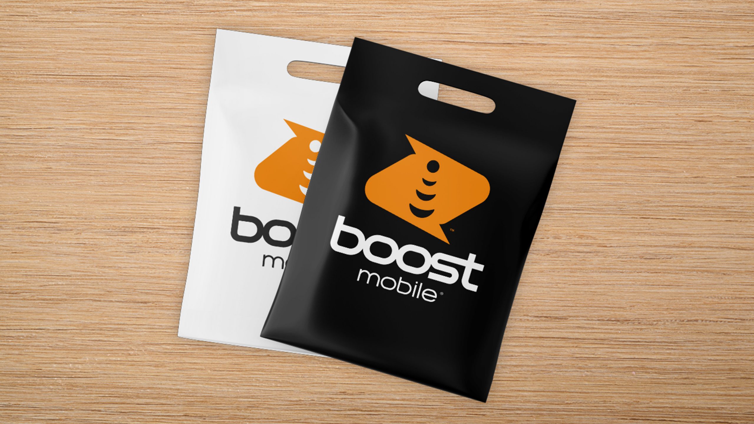 Boost Mobile Plastic Bags