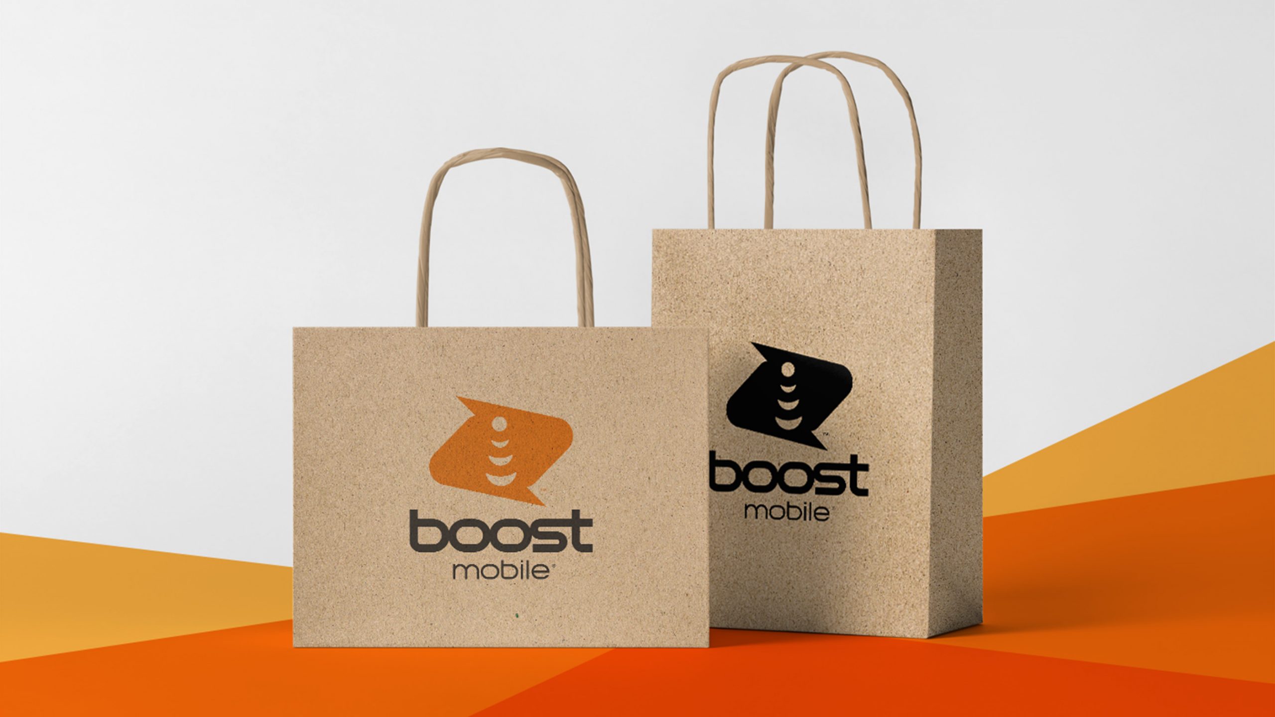 Boost Mobile Paper Bags