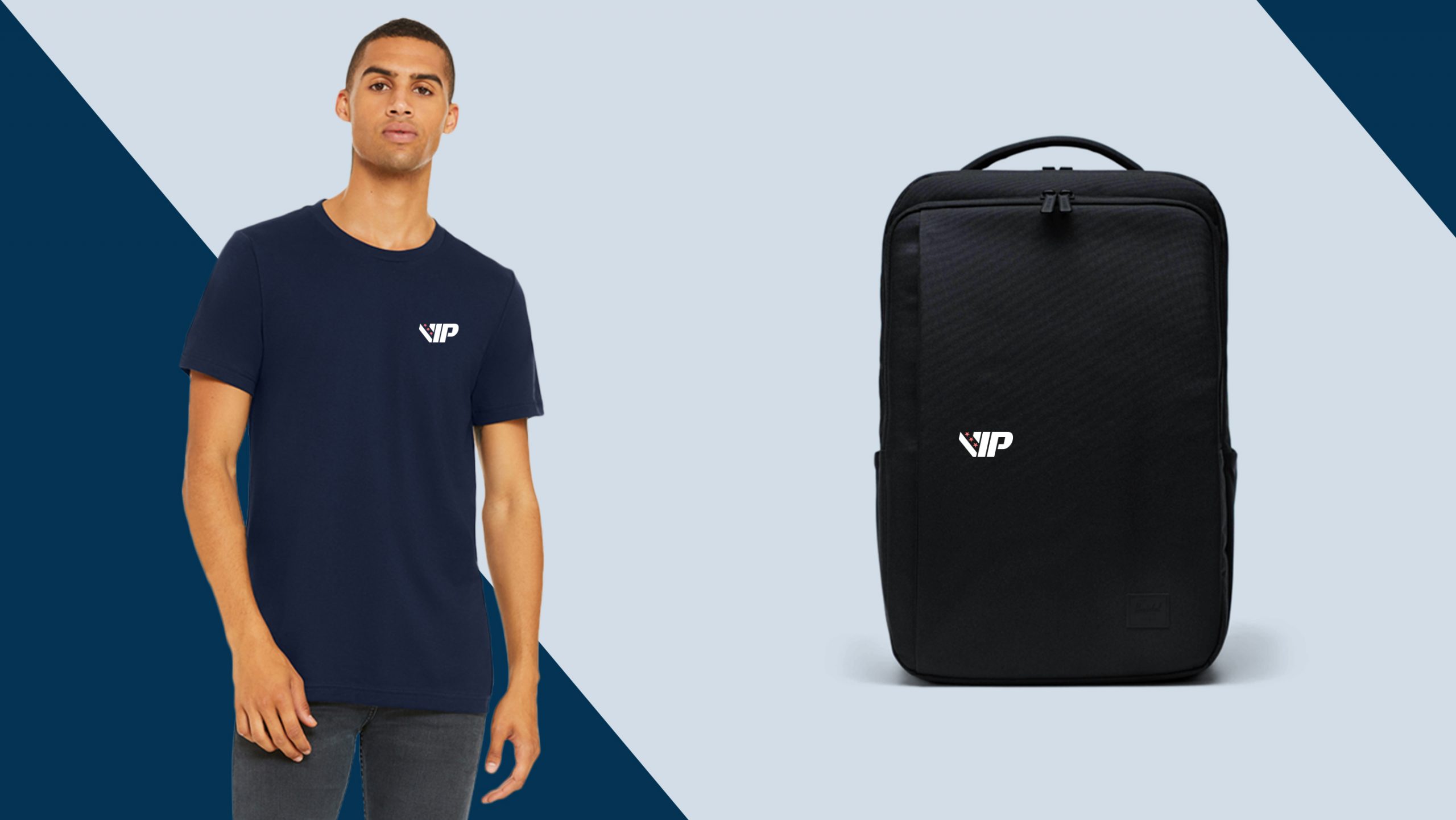 VIP Wireless T-Shirt and Backpack