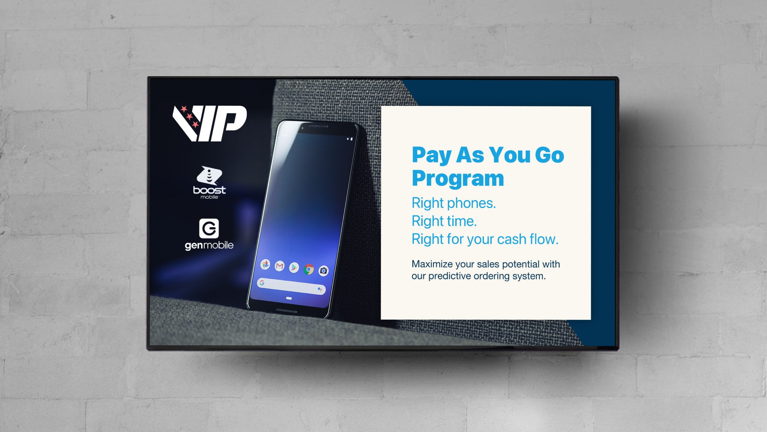 VIP Wireless Digital Ad